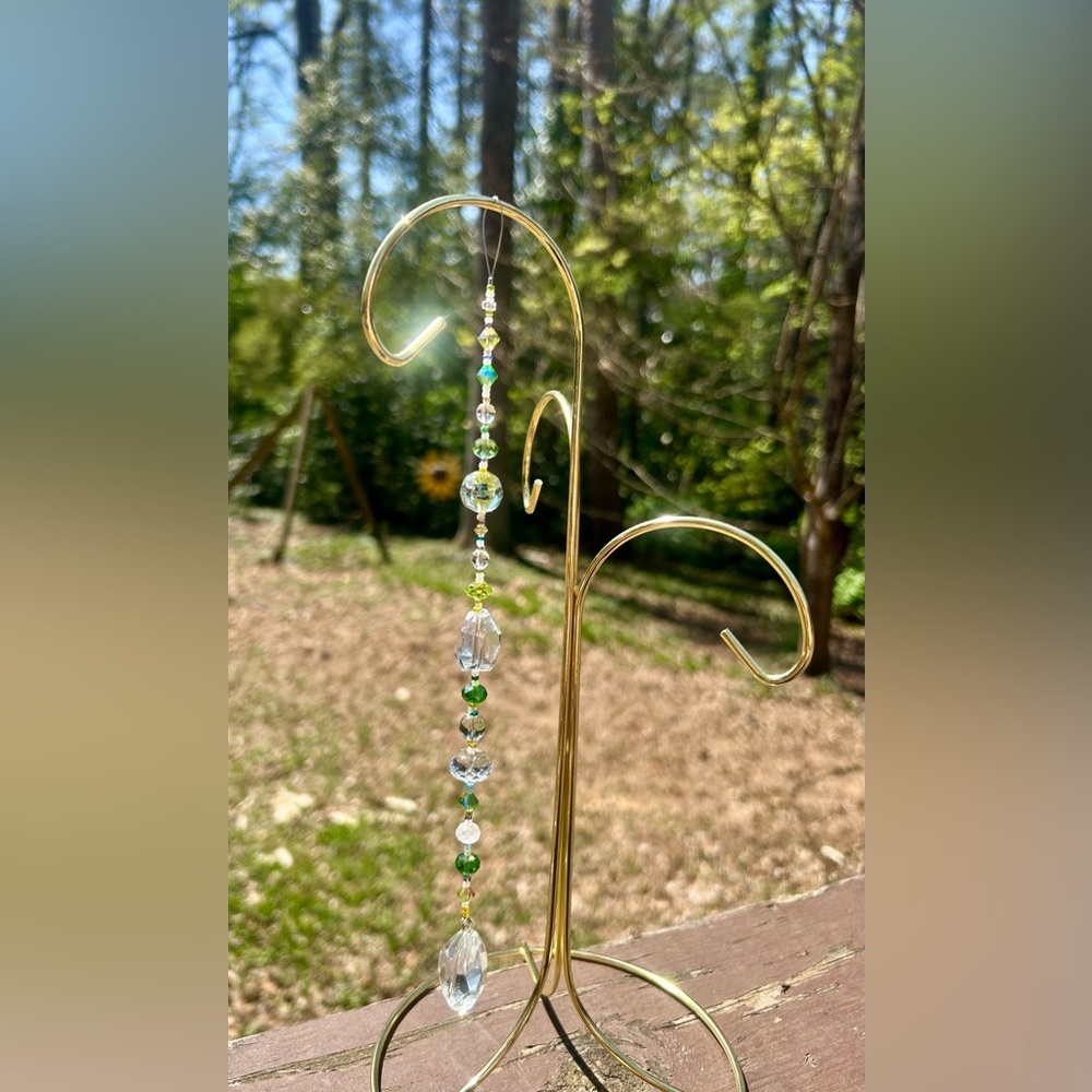 Handmade Crystal Suncatcher